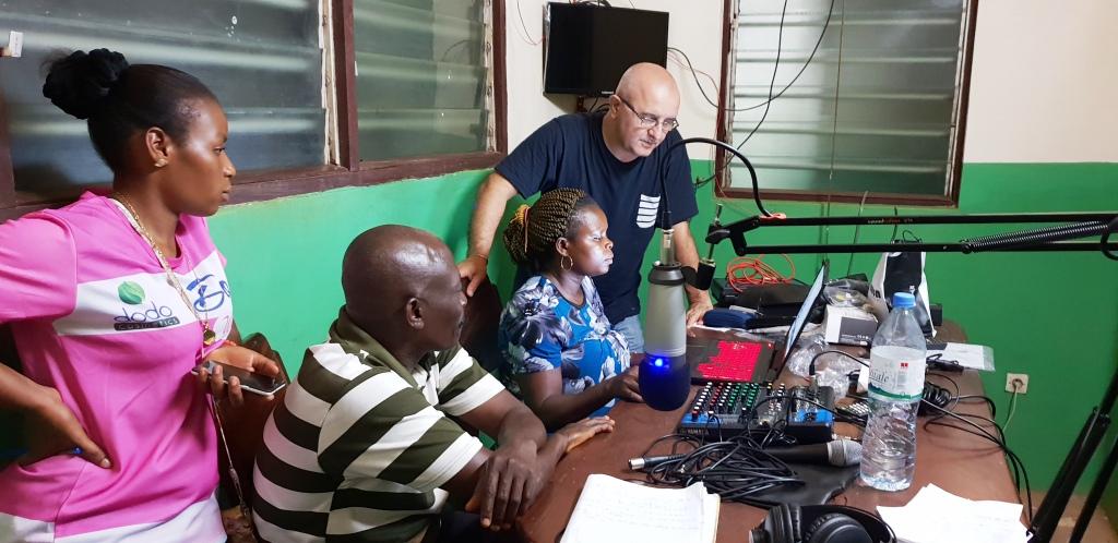 Atelier de renforcement des capacités du personnel de la Radio Speranza